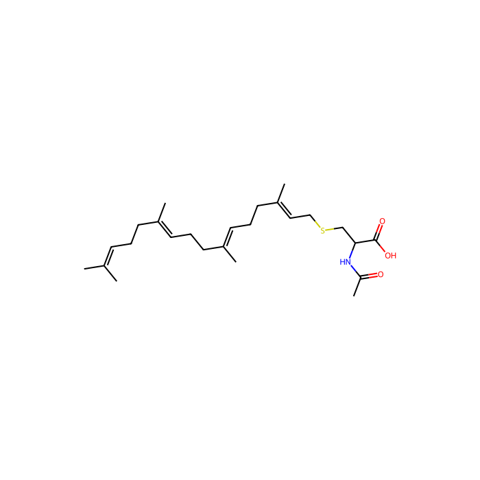 N -Acetyl- S -geranylgeranyl-L-cysteine (AGGC) - ≥98% CAS No(139332-94-8) by Aladdin Scientific