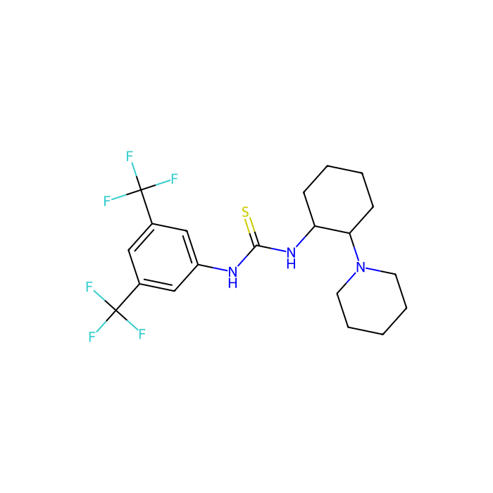 N-[3,5-Bis(trifluoromethyl)phenyl]-N'-[(1R,2R)-2-(1-piperidinyl)cyclohexyl]thiourea - ≥98%,≥99%(ee) CAS No(1289514-24-4) by Aladdin Scientific