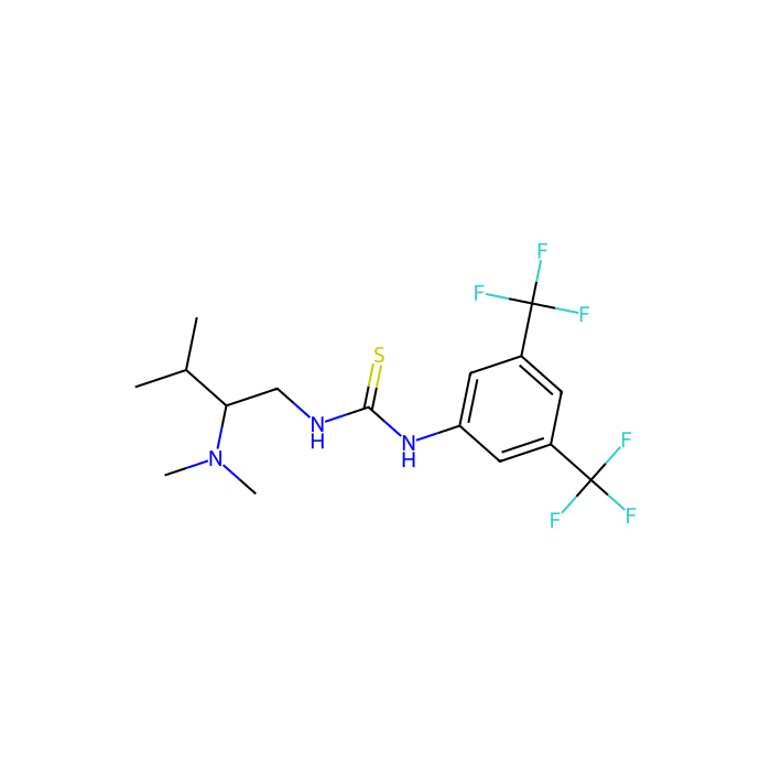 N-[3,5-Bis(trifluoromethyl)phenyl]-N'-[(2S)-2-(dimethylamino)-3-methylbutyl]thiourea - ≥95%,≥99%(ee) CAS No(1048692-60-9) by Aladdin Scientific