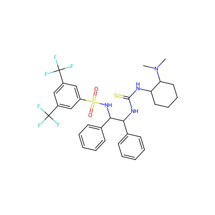 N-[(1R,2R)-2-[[[[(1S,2S)-2-(Dimethylamino)cyclohexyl]amino]thioxomethyl]amino]-1,2-diphenylethyl]-3,5-bis(trifluoromethyl)benzenesulfonamide - ≥95%,≥99%(ee) CAS No(1448608-07-8) by Aladdin Scientific