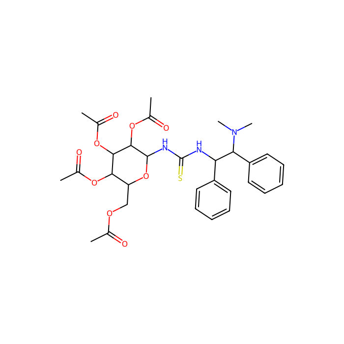 N-[(1R,2R)-2-(Dimethylamino)-1,2-diphenylethyl]-N''-(2,3,4,6-tetra-O-acetyl-β-D-glucopyranosyl)thiourea - ≥98%,≥99%(ee) CAS No(1440198-44-6) by Aladdin Scientific