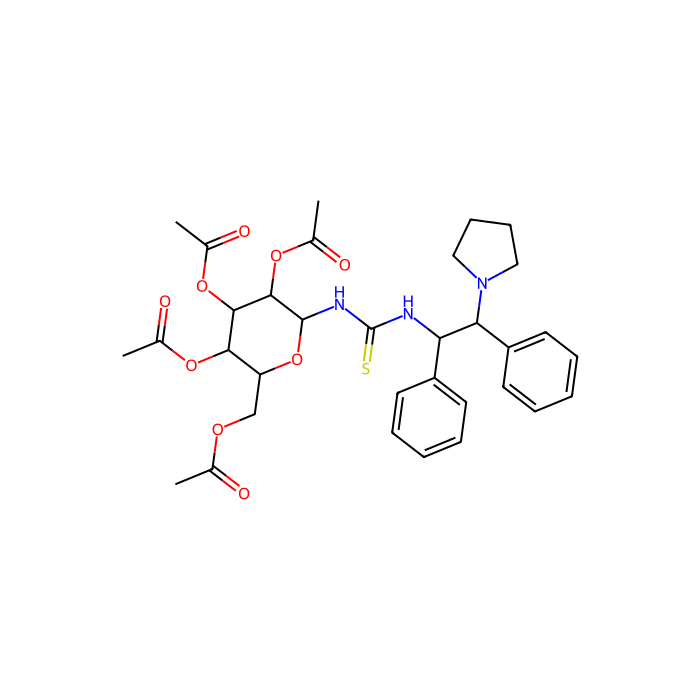 N-[(1S,2S)-1,2-Diphenyl-2-(1-pyrrolidinyl)ethyl]-N''-(2,3,4,6-tetra-O-acetyl-β-D-glucopyranosyl)thiourea - ≥95% CAS No(1414889-06-7) by Aladdin Scientific