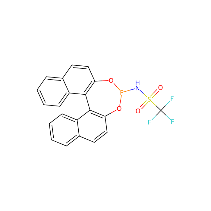 N-[(11bS)-Dinaphtho[2,1-d:1'',2''-f][1,3,2]dioxaphosphepin-4-yl]-1,1,1-trifluoromethanesulfonamide triethylamine adduct - ≥97%,≥98%(ee) CAS No(1493790-73-0) by Aladdin Scientific