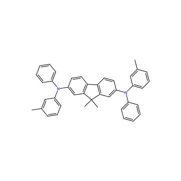 N,N'-Bis(3-methylphenyl)-N,N'-bis(phenyl)-2,7-diamino-9,9-dimethyl-fluorene - sublimed grade, ≥99%(HPLC) CAS No(677350-83-3) by Aladdin Scientific
