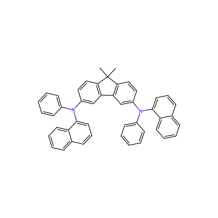 N,N'-Bis(naphthalen-1-yl)-N,N'-bis(phenyl)-2,7-diamino-9,9-dimethyl-fluorene - sublimed grade, ≥99%(HPLC) CAS No(1229226-27-0) by Aladdin Scientific