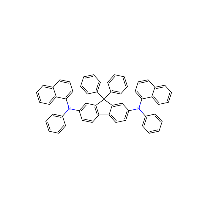 N,N'-Bis(naphthalen-1-yl)-N,N'-bis(phenyl)-2,7-diamino-9,9-diphenyl-fluorene - ≥98% CAS No(357645-40-0) by Aladdin Scientific