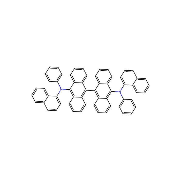 N10,N10'-Diphenyl-N10,N10'-dinaphthalenyl-9,9'-bianthracene-10,10'-diamine - sublimed grade, ≥95%(HPLC) CAS No(885502-26-1) by Aladdin Scientific