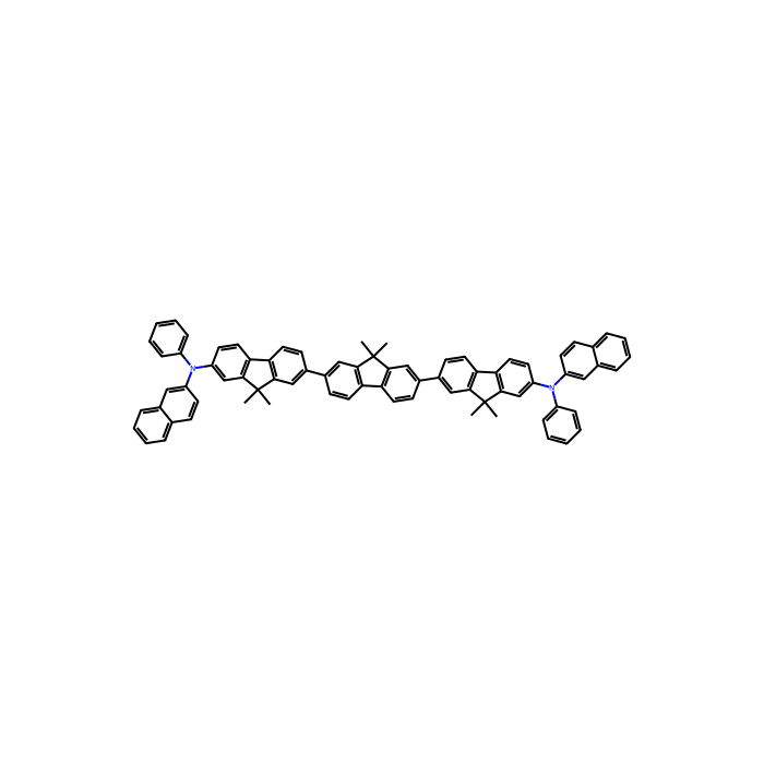 N,N'-Bis(naphthalen-2-yl)-N,N'-bis(phenyl)-tris-(9,9-dimethylfluorenylene) - ≥99%(HPLC) CAS No(669016-17-5) by Aladdin Scientific