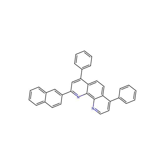 2-(Naphthalen-2-yl)-4,7-diphenyl-1,10-phenanthroline - sublimed grade, ≥99%(HPLC) CAS No(923972-84-3) by Aladdin Scientific