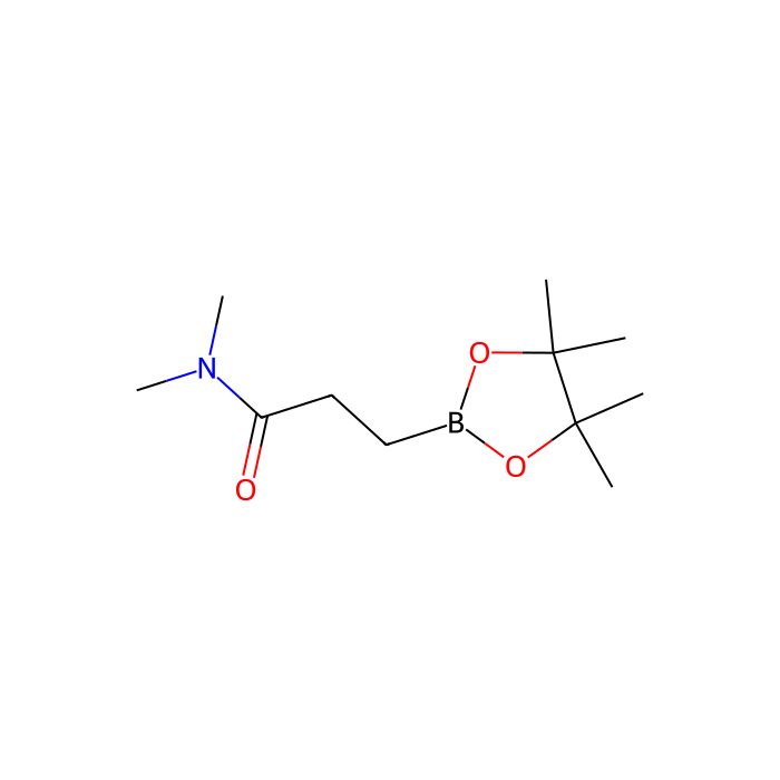 N,N-Dimethyl-3-(4,4,5,5-tetramethyl-1,3,2-dioxaborolan-2-yl)propanamide - ≥98% CAS No(134892-18-5) by Aladdin Scientific