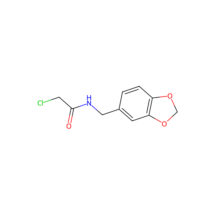N-(1,3-Benzodioxol-5-ylmethyl)-2-chloroacetamide - ≥95% CAS No(40023-03-8) by Aladdin Scientific