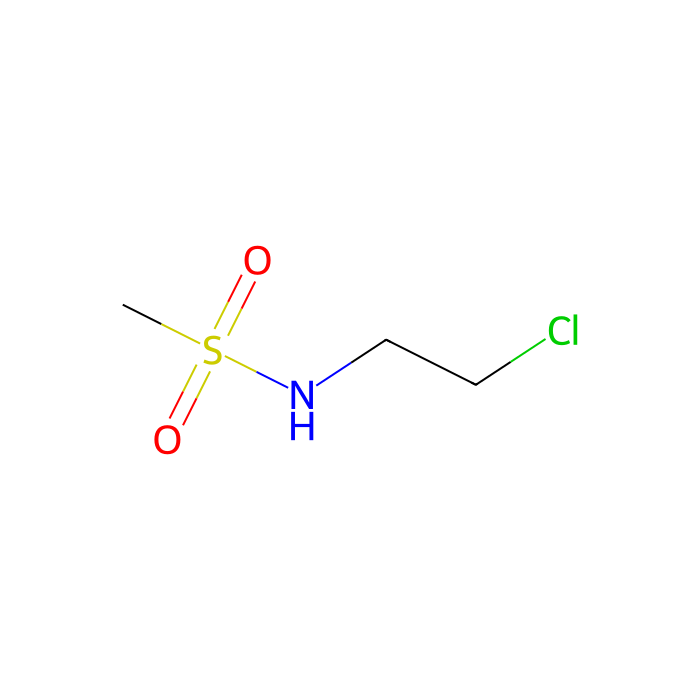 N-(2-Chloroethyl)methanesulfonamide - ≥97% CAS No(21896-59-3) by Aladdin Scientific