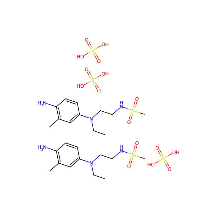 N⁴Ethyl-N⁴-(2-methanesulfonamidoethyl)-2-methyl-1,4-phenylenediamine Sesquisulfate Monohydrate - ≥95% CAS No(24567-76-8) by Aladdin Scientific
