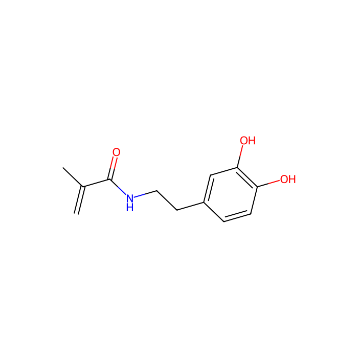 N-[2-(3,4-Dihydroxyphenyl)ethyl]-2-methylacrylamide - ≥97% CAS No(471915-89-6) by Aladdin Scientific