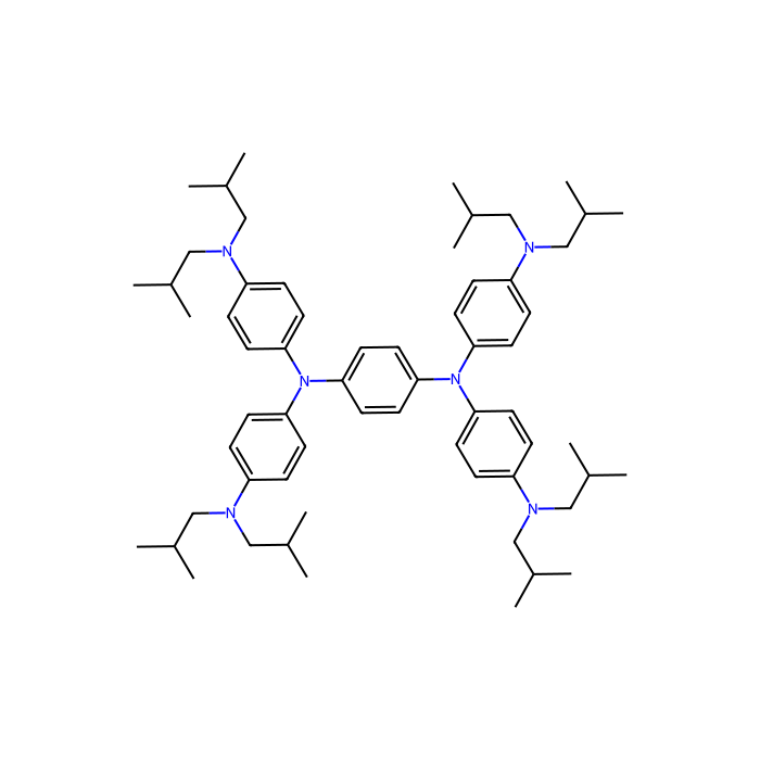 N,N,N',N'-Tetrakis[4-(diisobutylamino)phenyl]-1,4-phenylenediamine - ≥98% CAS No(485831-34-3) by Aladdin Scientific
