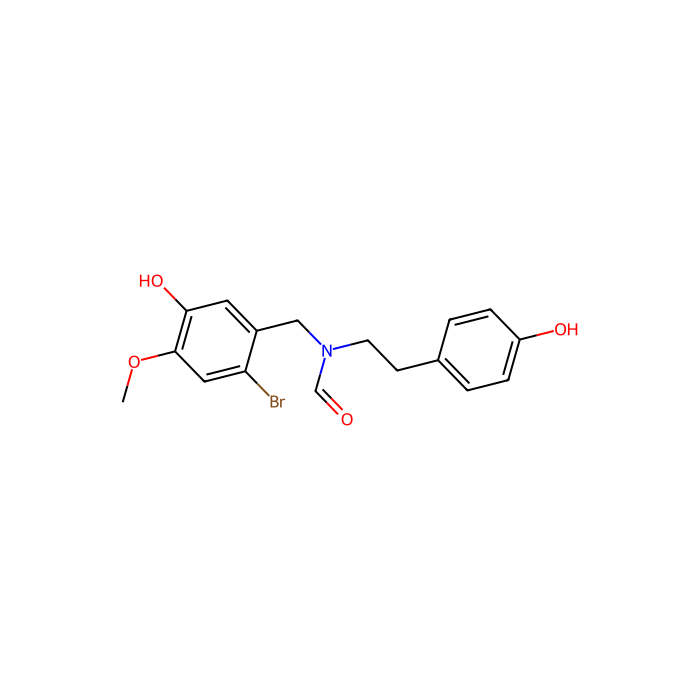 N-(p-Hydroxyphenethyl)-N-(2-bromo-5-hydroxy-4-methoxybenzyl)formamide - ≥97% CAS No(122584-18-3) by Aladdin Scientific