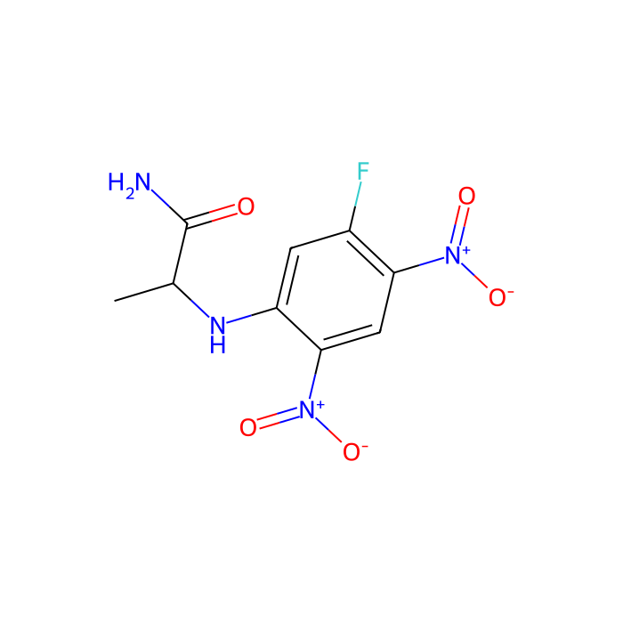 Nα-[2,4-Dinitro-5-fluorophenyl]-D-alanine amide - ≥98% CAS No(132055-99-3) by Aladdin Scientific