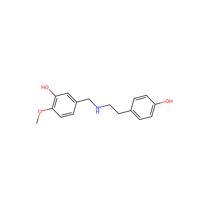 N-(p-Hydroxyphenethyl)-N-(3-hydroxy-4-methoxy)benzylamine - ≥95% CAS No(4579-60-6) by Aladdin Scientific