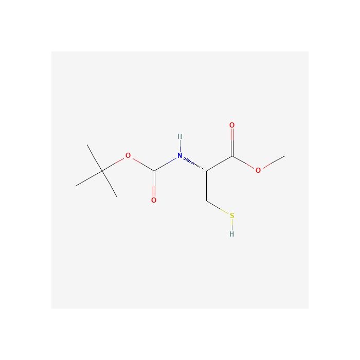 N-(tert-Butoxycarbonyl)-L-cysteine methyl ester - ≥97% CAS No(55757-46-5) by Aladdin Scientific