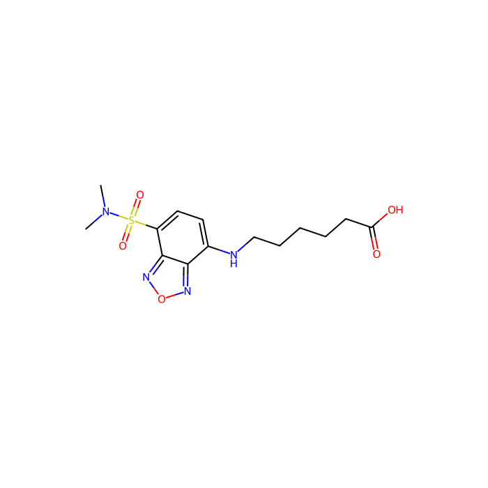 6-[[7-(N,N-Dimethylaminosulfonyl)-2,1,3-benzoxadiazol-4-yl]amino]hexanoic Acid - ≥98%(HPLC)(T) CAS No(1820741-40-9) by Aladdin Scientific
