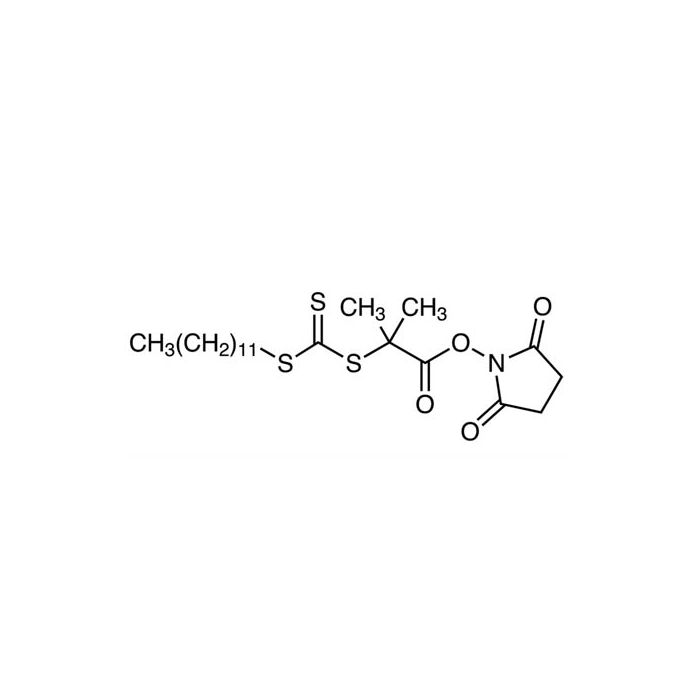2-(Dodecylthiocarbonothioylthio)-2-methylpropionic acid N-succinimidyl ester - ≥98% CAS No(925232-64-0) by Aladdin Scientific