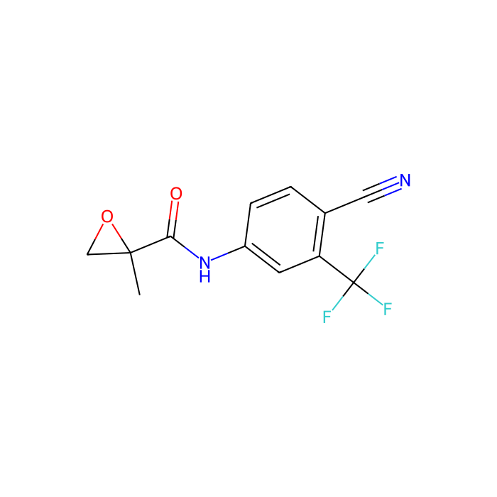 N-[4-Cyano-3-(trifluoromethyl)phenyl]-2-methyloxirane-2-carboxamide - ≥98% CAS No(90357-51-0) by Aladdin Scientific