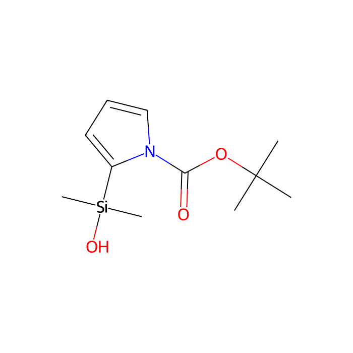 (N-Boc-2-pyrrolyl)dimethylsilanol - ≥97% CAS No(879904-82-2) by Aladdin Scientific