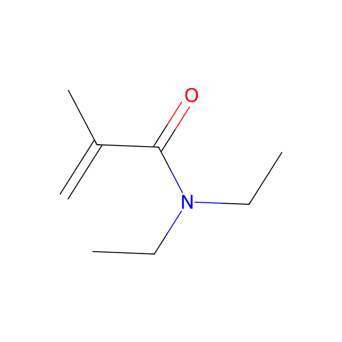 N,N-Diethylmethacrylamide - ≥97%, contains ＜500ppm MEHQ as inhibitor CAS No(5441-99-6) by Aladdin Scientific