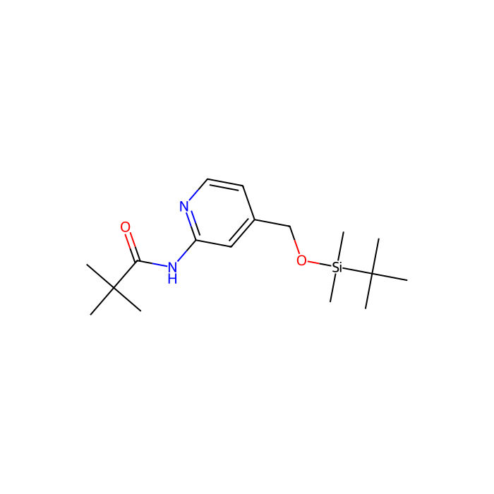 N-[4-(tert-Butyl-dimethyl-silanyloxymethyl)-pyridin-2-yl]-2,2-dimethyl-propionamide - Reagent grade CAS No(618107-92-9) by Aladdin Scientific