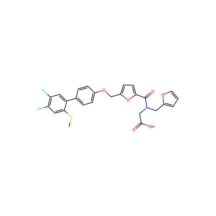 N-(5-(((4',5'-difluoro-2'-(methylthio)-[1,1'-biphenyl]-4-yl)oxy)methyl)furan-2-carbonyl)-N-(furan-2-ylmethyl)glycinate - ≥98% CAS No(1853130-05-8) by Aladdin Scientific