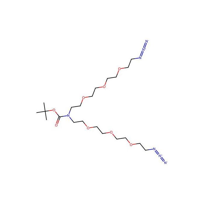 N-Boc-N-bis(PEG3-azide) - ≥98% CAS No(1258939-38-6) by Aladdin Scientific