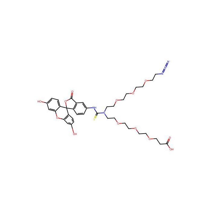 N-(Azido-PEG3)-N-Fluorescein-PEG3-acid - ≥98% CAS No(2100306-50-9) by Aladdin Scientific