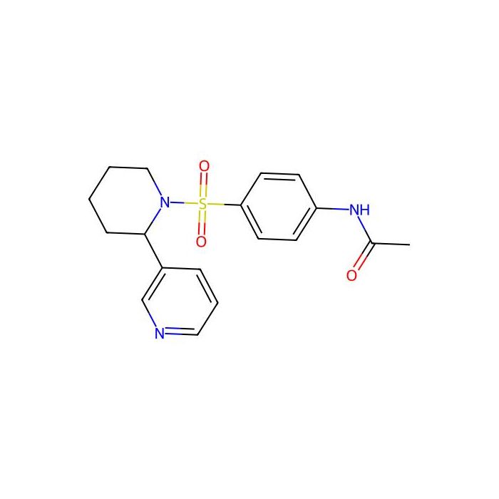 N-(4-{[2-(pyridin-3-yl)piperidin-1-yl]sulfonyl}phenyl)acetamide -  CAS No(N668366) by Aladdin Scientific