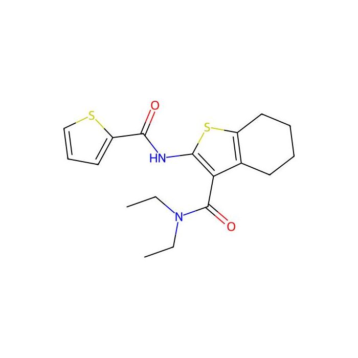 N,N-Diethyl-2-[(2-Thienylcarbonyl)amino]-4,5,6,7-Tetrahydro-1-Benzothiophene-3-Carboxamide -  CAS No(301321-93-7) by Aladdin Scientific