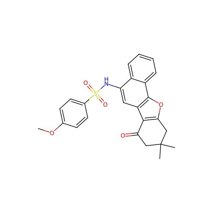 N-(9,9-dimethyl-7-oxo-8,10-dihydronaphtho[1,2-b]benzofuran-5-yl)-4-methoxybenzenesulfonamide -  CAS No(432014-77-2) by Aladdin Scientific