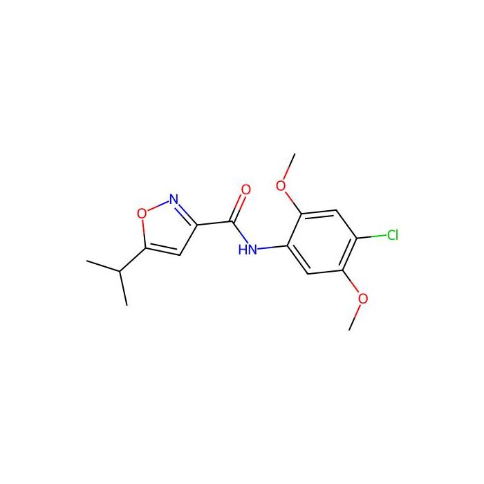 N-(4-chloro-2,5-dimethoxyphenyl)-5-(propan-2-yl)-1,2-oxazole-3-carboxamide -  CAS No(912880-52-5) by Aladdin Scientific