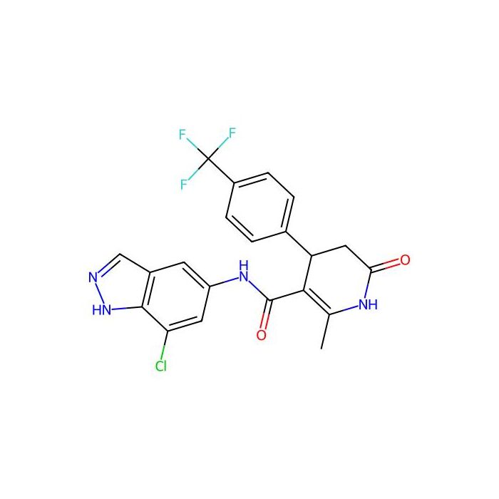 N-(7-chloro-1H-indazol-5-yl)-6-methyl-2-oxo-4-[4-(trifluoromethyl)phenyl]-3,4-dihydro-1H-pyridine-5-carboxamide -  CAS No(864082-48-4) by Aladdin Scientific