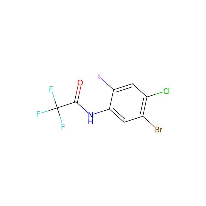 N-(5-bromo-4-chloro-2-iodophenyl)-2,2,2-trifluoroacetamide - ≥97% CAS No(1628413-91-1) by Aladdin Scientific