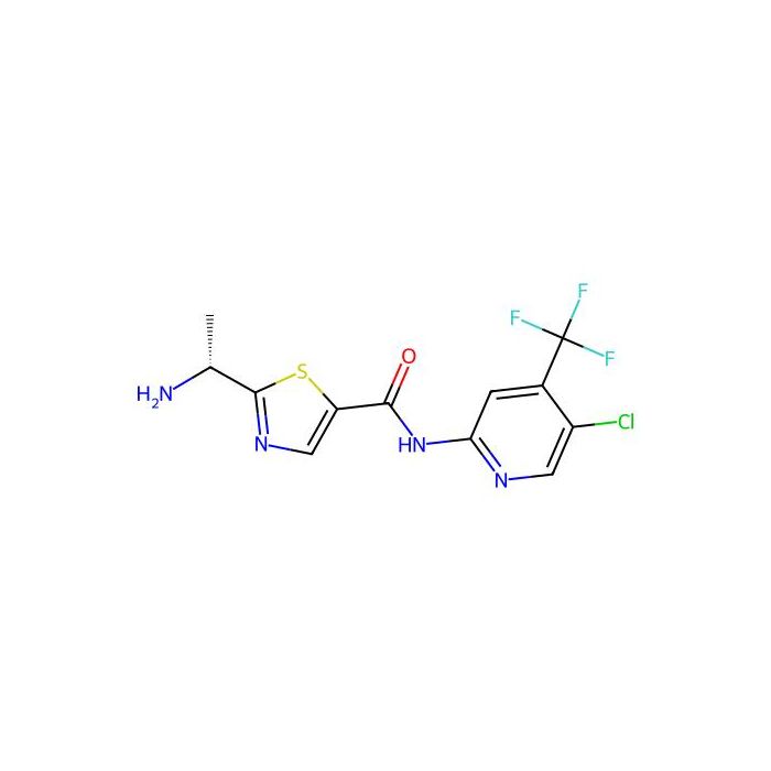 2-[(1R)-1-aminoethyl]-N-[5-chloro-4-(trifluoromethyl)pyridin-2-yl]-1,3-thiazole-5-carboxamide - ≥97% CAS No(1095823-62-3) by Aladdin Scientific