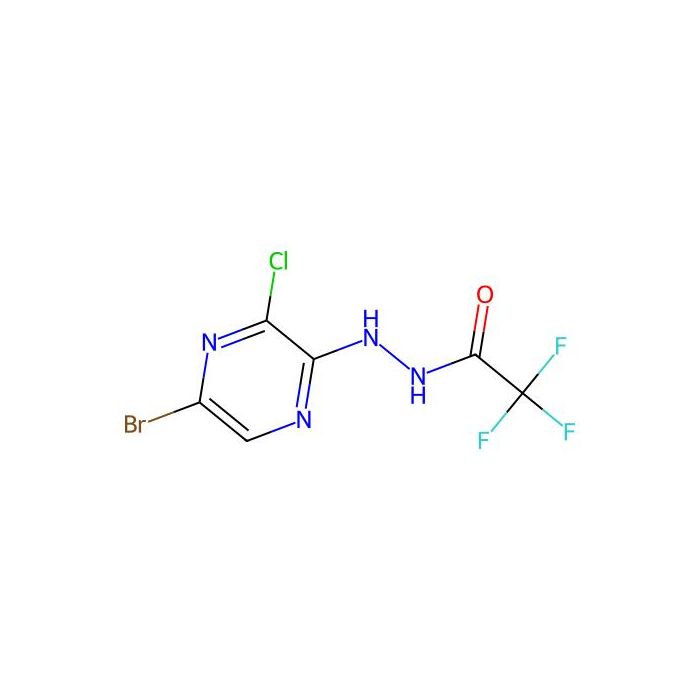 N'-(5-bromo-3-chloro-pyrazin-2-yl)-2,2,2-trifluoro-acetohydrazide - ≥97% CAS No(850421-07-7) by Aladdin Scientific