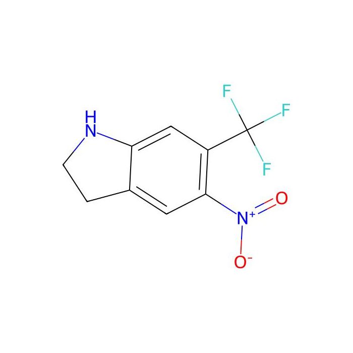 5-nitro-6-(trifluoromethyl)indoline - ≥97% CAS No(2891599-50-9) by Aladdin Scientific