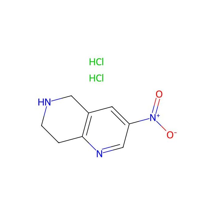 3-Nitro-5，6，7，8-tetrahydro-1，6-naphthyridine dihydrochloride - ≥90% CAS No(1187928-81-9) by Aladdin Scientific