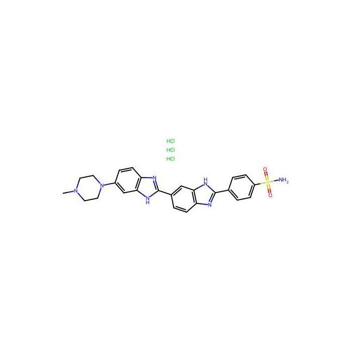 Hoechst S 769121 (Nuclear Yellow Neuronal Tracer Dye) - BioReagent, Biological Stain, for Fluorescence analysis, for Microscopy, ≥98% CAS No(74681-68-8) N695670 by Aladdin Scientific