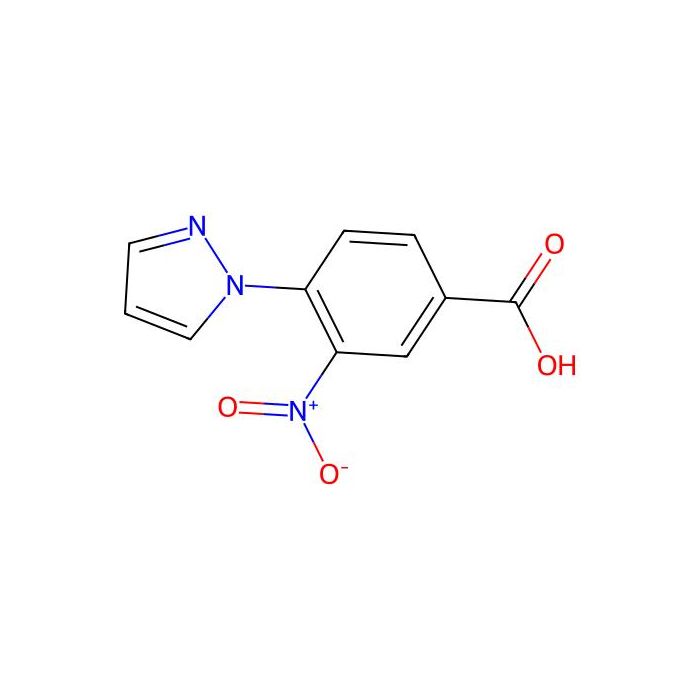 3-Nitro-4-(1-pyrazolyl)benzoic Acid - ≥97% CAS No(162848-25-1) by Aladdin Scientific