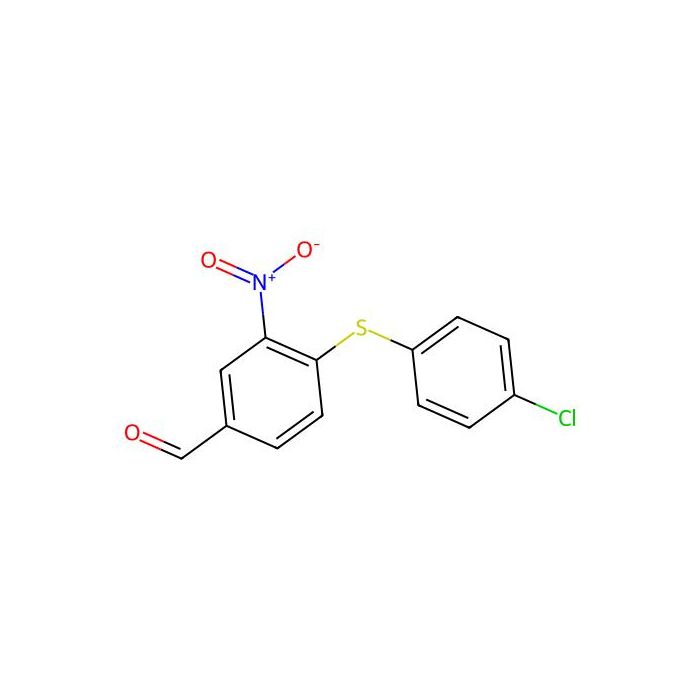4-[(4-chlorophenyl)sulfanyl]-3-nitrobenzene carbaldehyde - ≥95% CAS No(270262-96-9) by Aladdin Scientific
