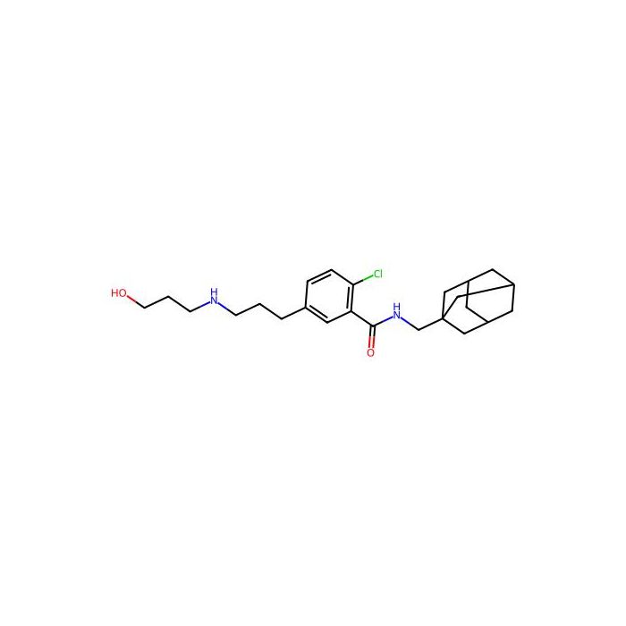 N-[(adamantan-1-yl)methyl]-2-chloro-5-{3-[(3-hydroxypropyl)amino]propyl}benzamide - ≥95% CAS No(345304-65-6) by Aladdin Scientific