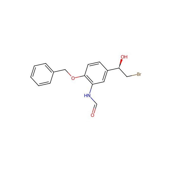 (R)-N-[5-(2-Bromo-1-hydroxyethyl)-2-(phenylmethoxy)phenyl]formamide - ≥95% CAS No(201677-59-0) by Aladdin Scientific