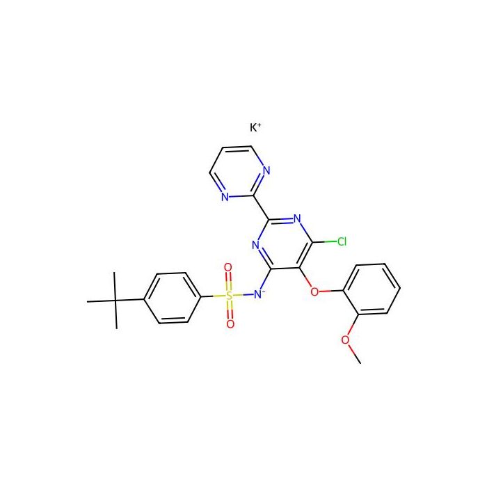 N-[6-Chloro-5-(2-methoxyphenoxy)[2，2'-bipyrimidin]-4-yl]-4-(1，1-dimethylethyl)benzenesulfonamide potassium salt - ≥98% CAS No(301646-59-3) by Aladdin Scientific