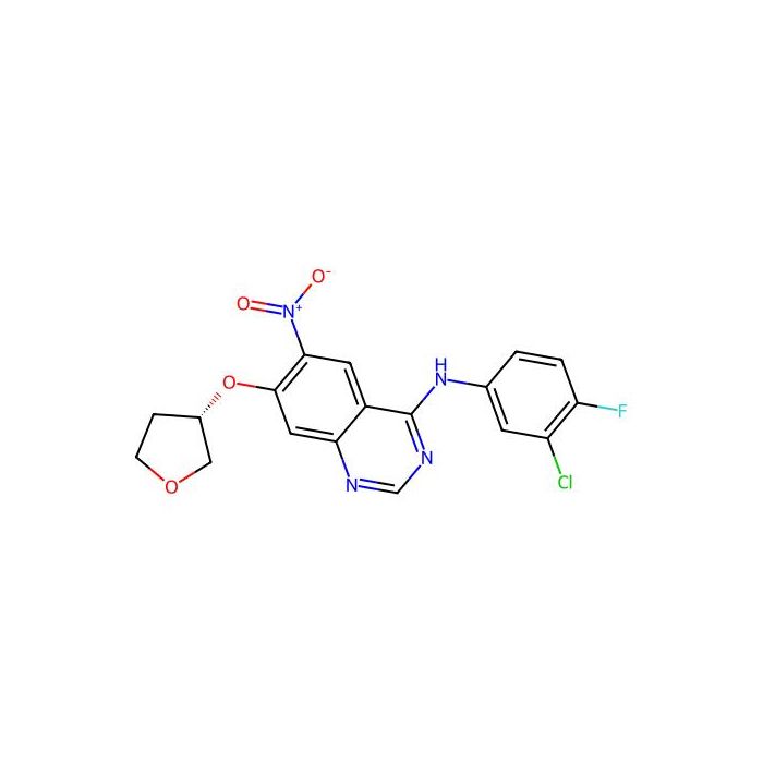 (S)-N-(3-Chloro-4-fluorophenyl)-6-nitro-7-((tetrahydrofuran-3-yl)oxy)quina zolin-4-amine - ≥99% CAS No(314771-88-5) by Aladdin Scientific