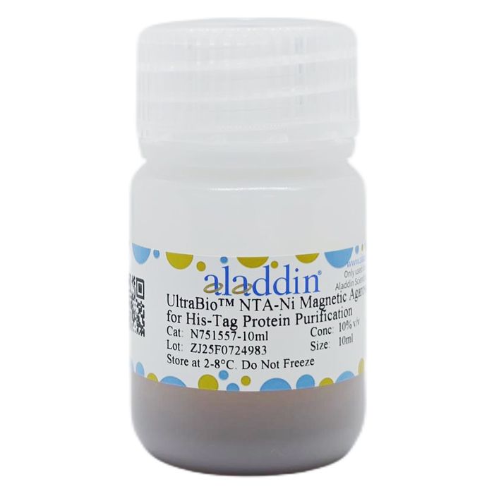 UltraBio™ NTA-Ni Magnetic Agarose Beads for His-Tag Protein Purification - BioReagent, 10% v/v  by Aladdin Scientific